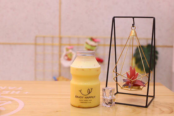 Leak proof Milk Tea Bottles Square Round Shape with Insulation Offering Leak Resistance and Temperature Control Features