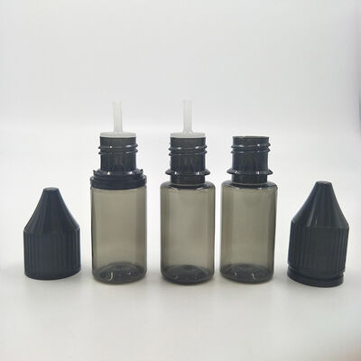 Childproof Neck Type Small Bottles for Liquids Designed to Meet E Liquid Packaging Standards and Safety Requirements
