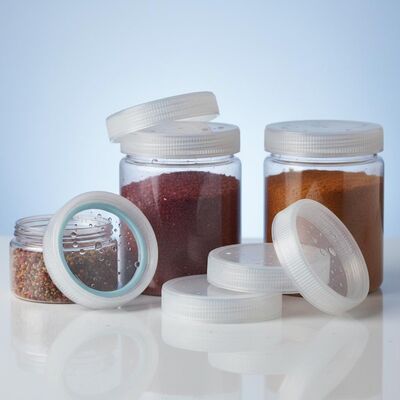 Screw Top Plastic Threaded Lids Engineered for Tight Seal Ensuring Product Freshness and Protection in Packaging Systems