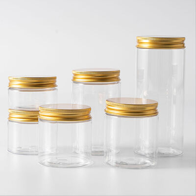 Customization Plastic Jar Containers Durable Reusable Containers Suitable for Food Cosmetics and Pharmaceuticals Packaging