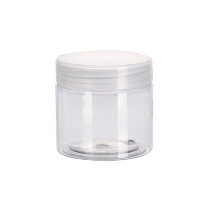 Plastic Jars Featuring Capacity 2oz 3oz 4oz 5oz 6oz 7oz 8oz Suitable for Storing Creams Lotions Powders and Food Products