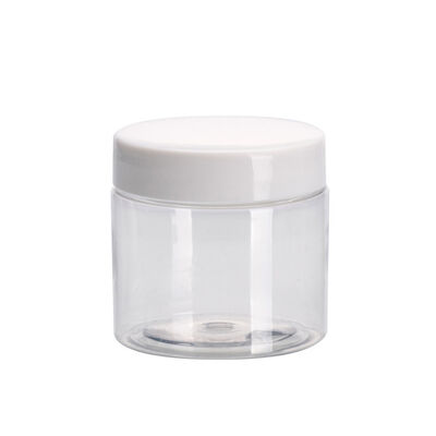 Plastic Jars Featuring Capacity 2oz 3oz 4oz 5oz 6oz 7oz 8oz Suitable for Storing Creams Lotions Powders and Food Products