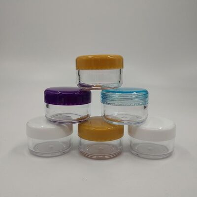 Smooth Surface Customized Plastic Beauty Jar Ideal Cosmetic Packaging for Skincare Creams Durable and Lightweight Design