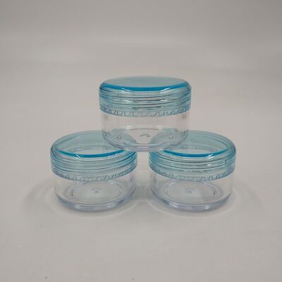Smooth Surface Customized Plastic Beauty Jar Ideal Cosmetic Packaging for Skincare Creams Durable and Lightweight Design