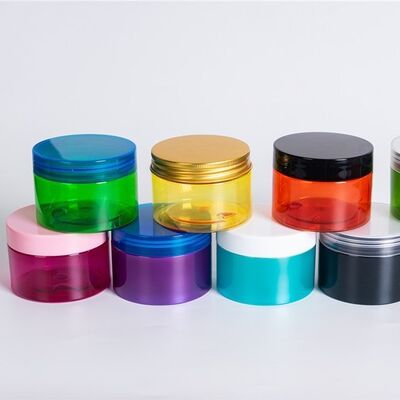 Plastic Aluminum Foil Sealing Jar Containers in Capacities 2oz 3oz 4oz 5oz 6oz 7oz 8oz Perfect for Packaging and Storage