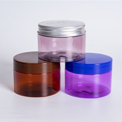 Plastic Aluminum Foil Sealing Jar Containers in Capacities 2oz 3oz 4oz 5oz 6oz 7oz 8oz Perfect for Packaging and Storage