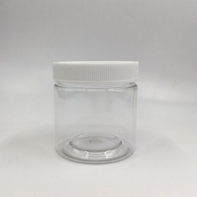 8oz Plastic Storage Jars Customization Durable Clear Containers Designed for Pharmaceutical Samples Cosmetic and Food Storage