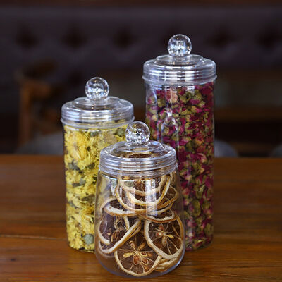 Transparent Plastic Jars Containers Durable Reusable Storage Solutions for Industrial Packaging and Product Organization