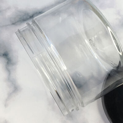 Transparent Plastic Container Jars Ideal for Packaging Cosmetics Food Ingredients and Small Electronic Components Safely