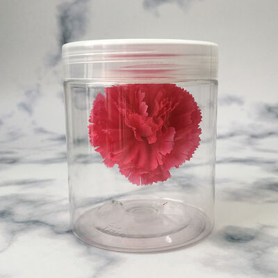 Plastic Storage Jars Featuring Plastic Lid Leak Resistant Containers Used in Food Processing and Retail Environments