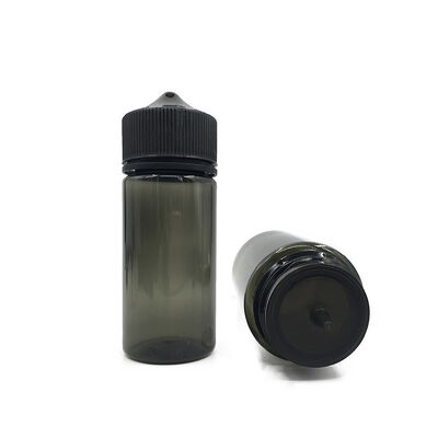 Transparent Black E Liquid Bottle with Neck Size 18mm Customization Printing Color Offering Durable and Customizable Packaging Options