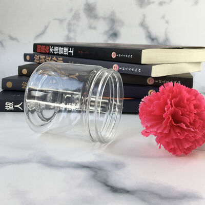 Jar Plastic Jar Containers 100 Diameter Featuring Logo Customization Suitable for Food Supplements and Cosmetic Products