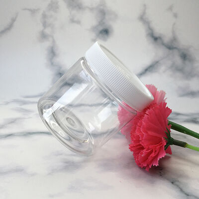 Jar Plastic Jar Containers 100 Diameter Featuring Logo Customization Suitable for Food Supplements and Cosmetic Products