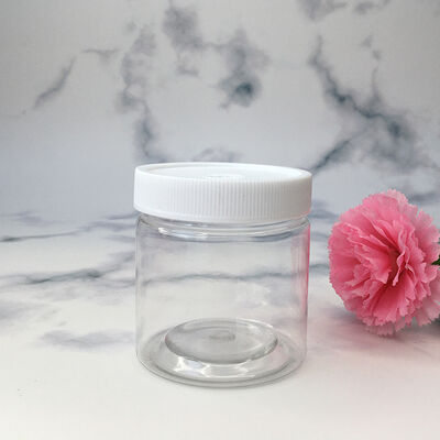 Jar Plastic Jar Containers 100 Diameter Featuring Logo Customization Suitable for Food Supplements and Cosmetic Products