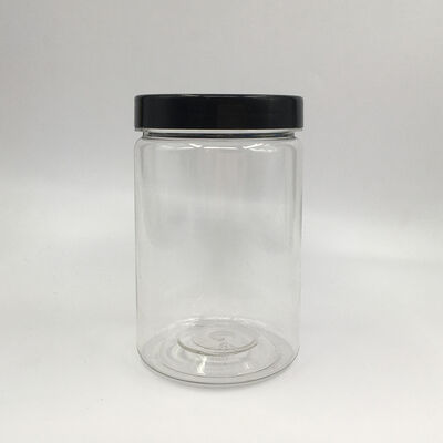 Pressure Sensitive Sealing Plastic Jar Containers Featuring Customization and Printing Customization Ideal for Bulk Packaging Applications