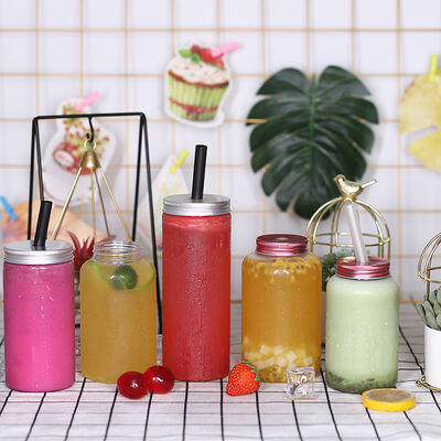 0.5kg Milk Tea Bottles Leak Proof Modern Design Suitable for Beverage Packaging and Storage Solutions