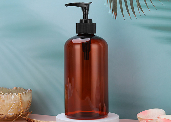 500ml Shampoo Conditioner  Body Wash Dispenser Clear Plastic Lotion Bottles with Pumps