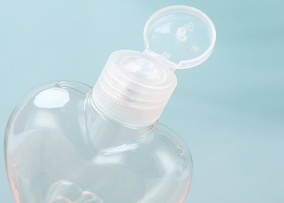 PETG Plastic Hand Sanitizer Bottles 20mm Clear Keychain Bottles