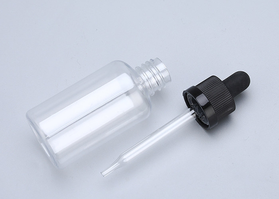 Smooth Surface 30ml Plastic Dropper Bottles Excellent Sealing Capability