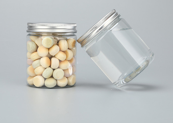 280ml Aluminum Cap Wide Mouth Plastic Jar Containers With Lids 32g