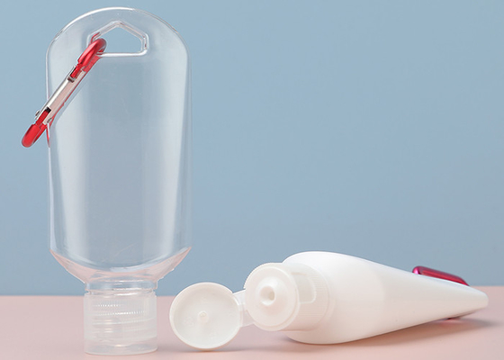 80ml Squeeze Empty Hand Sanitizer Bottles With Flip Top Cap Leakproof