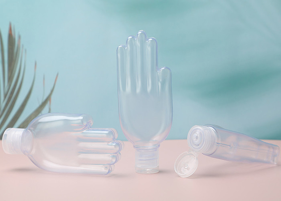 Odorless Plastic Hand Sanitizer Bottles 50ml Refillable Travel Containers