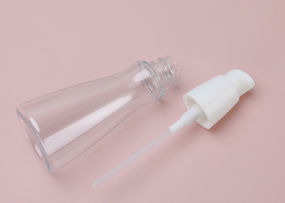 ISO9001 Plastic Lotion Bottles 70ML Clear PET Bottle Non Toxic