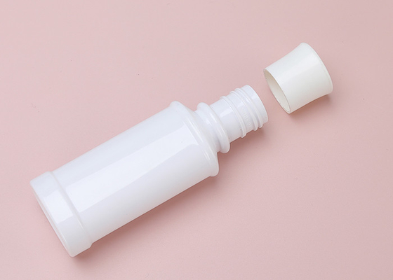 Cosmetic 80ml Plastic Refillable Mouthwash Bottle With Screw Cap