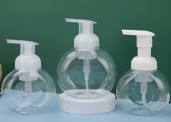 200ml 350ml Hand Soap Foam Pump Bottles With Lock Down Pump