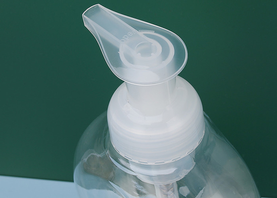 Easy Refilling Matte Surface Plastic Collar Foam Bottle With PET And PP Material