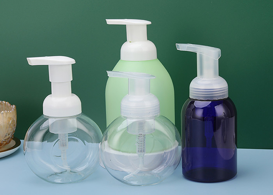 Easy Refilling Matte Surface Plastic Collar Foam Bottle With PET And PP Material