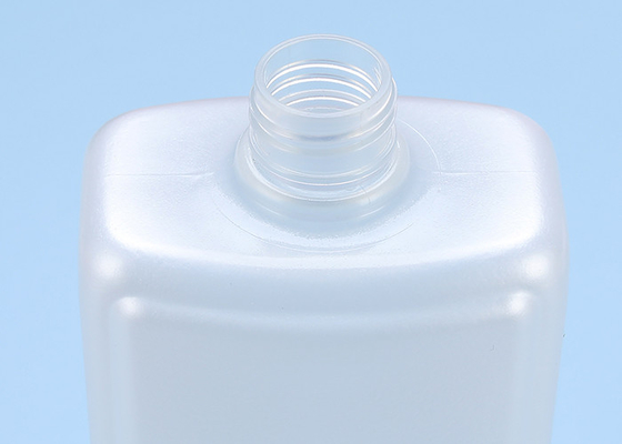 PET 500ml 250ml Clear Plastic Empty Squeeze Bottles With Flip Cap