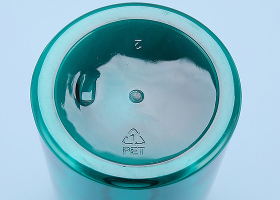 Blue BPA Latex Free PET Lotion Bottles With Pump 81*185mm