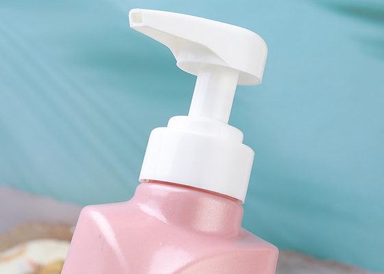 Pearlescent Pink PET Pump Bottles 750ml Plastic Body Wash Bottles