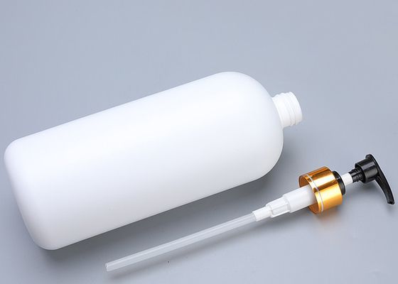 100% Pure Material HDPE White Lotion Pump Bottle Food Grade