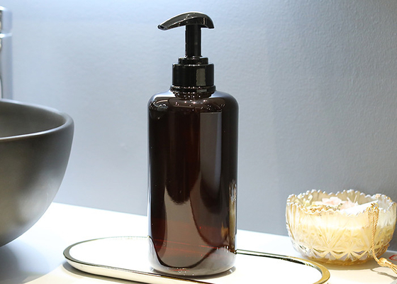 700ml Plastic Pump Reusable Shampoo Bottles Scratch Resistant