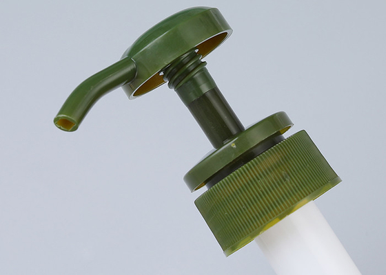 Green 1000ml Shampoo PET Pump Bottle 92*220mm Screen Printing