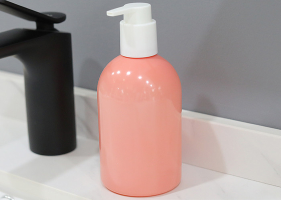350ml Plastic Hand Soap Bottles Liquid Dispenser Bottle Screen Printing
