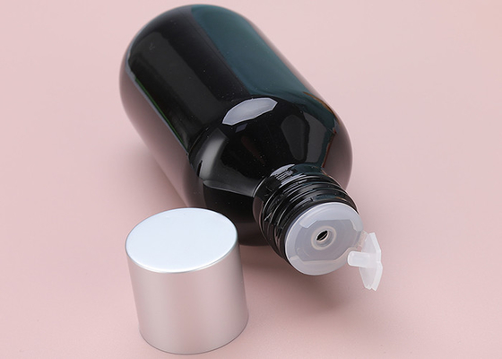 120ml Empty Shampoo Plastic Lotion Bottles With Aluminum Screw Cap