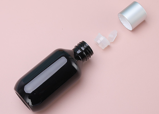 120ml Empty Shampoo Plastic Lotion Bottles With Aluminum Screw Cap