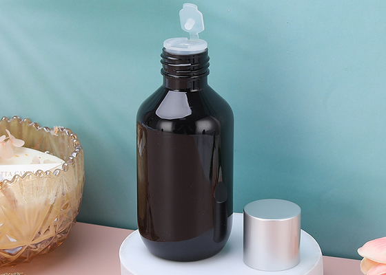 120ml Empty Shampoo Plastic Lotion Bottles With Aluminum Screw Cap