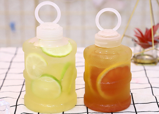 500ml Milk Tea Bottles No Leaking Plastic Juice Bottles