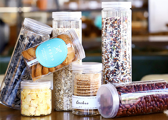 30ml Plastic Jar Containers / Plastic Food Containers With Lids