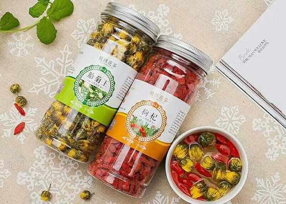 295ML 350ML 380ML Dry Food Storage Plastic Jar Containers With Lid
