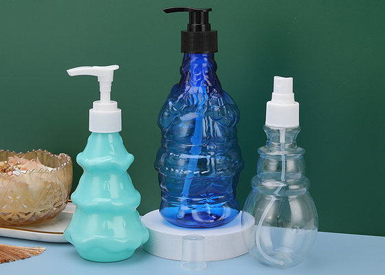 Beauty Skin Care 21mm Empty PET Plastic Pump Bottles 200ml