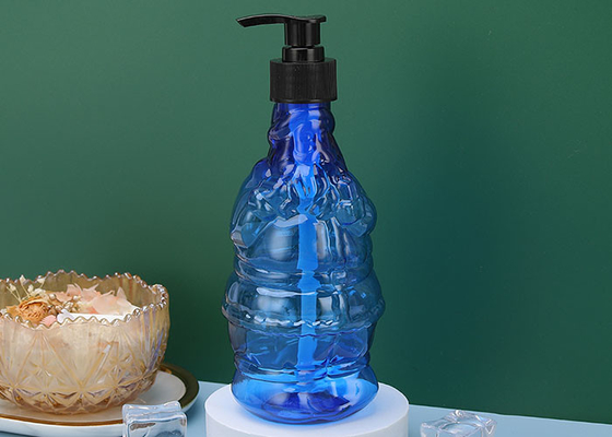 Thermostable Plastic PET Pump Bottle 400ml Shower Gel Bottle