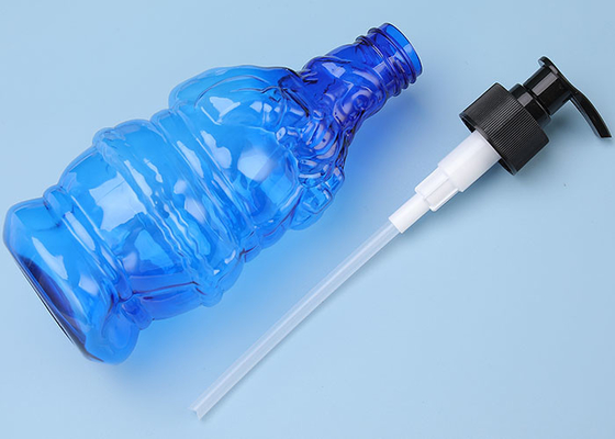Thermostable Plastic PET Pump Bottle 400ml Shower Gel Bottle