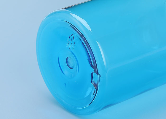 SGS Plastic Hand Sanitizer Round PET Bottle 200ml With White Lotion Pump