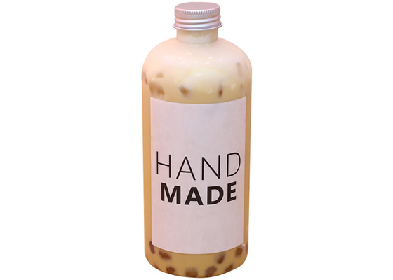 500ml Disposable Juice Clear Plastic Bottles With Lids ODM
