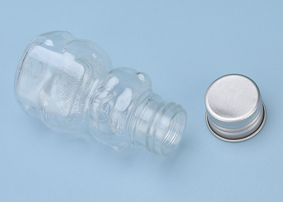 30ml Plastic Beverage PET Bottles For Milk Tea With Aluminum Cap